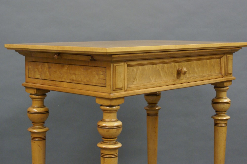 A 19th century maple side table View IV