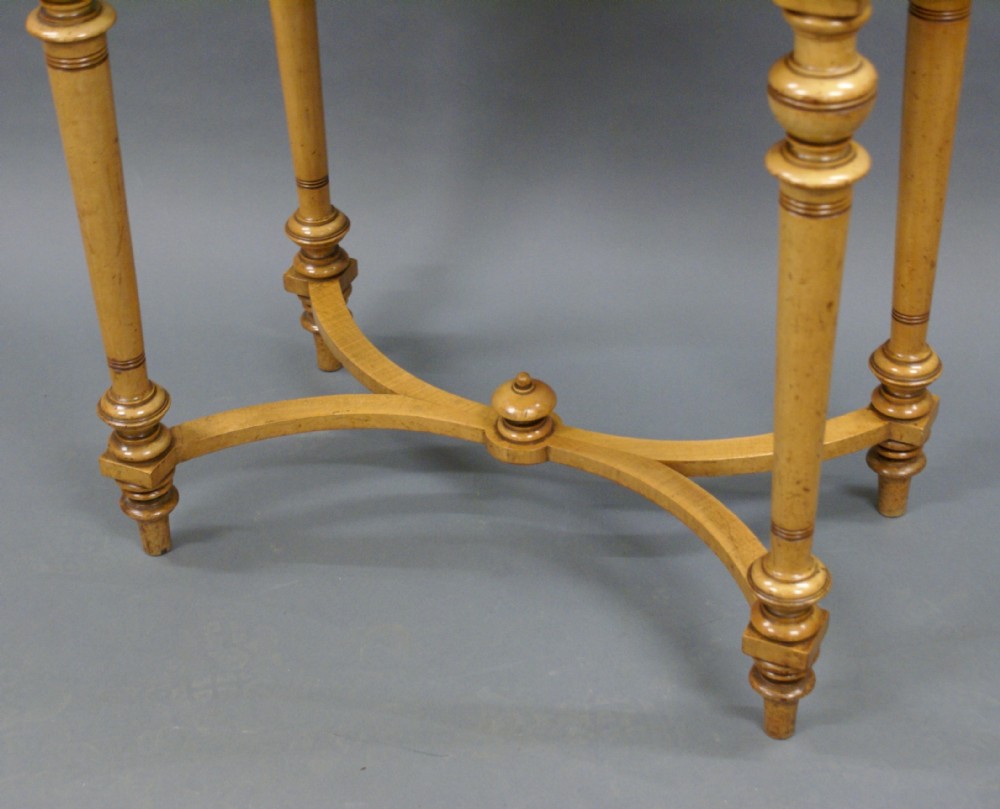 A 19th century maple side table View V