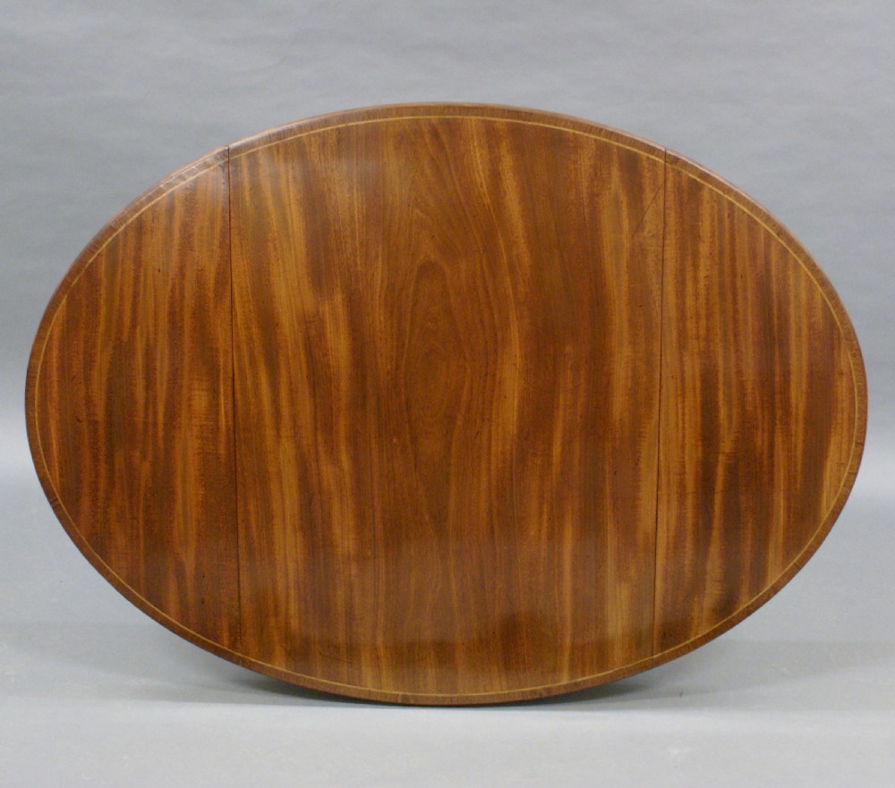 A Hepplewhite period mahogany Pembroke table View II