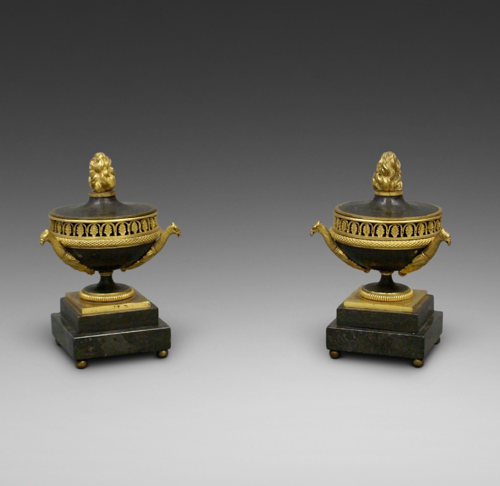 A fine pair of Empire Brule Perfums