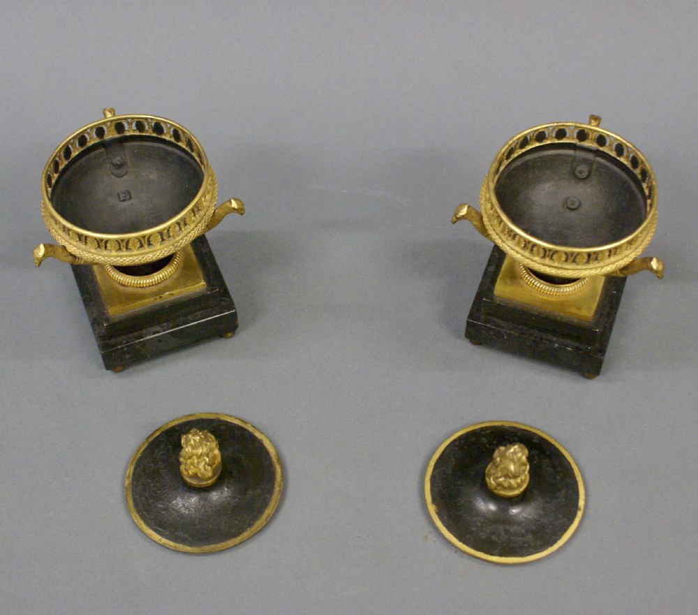 A fine pair of Empire Brule Perfums View V