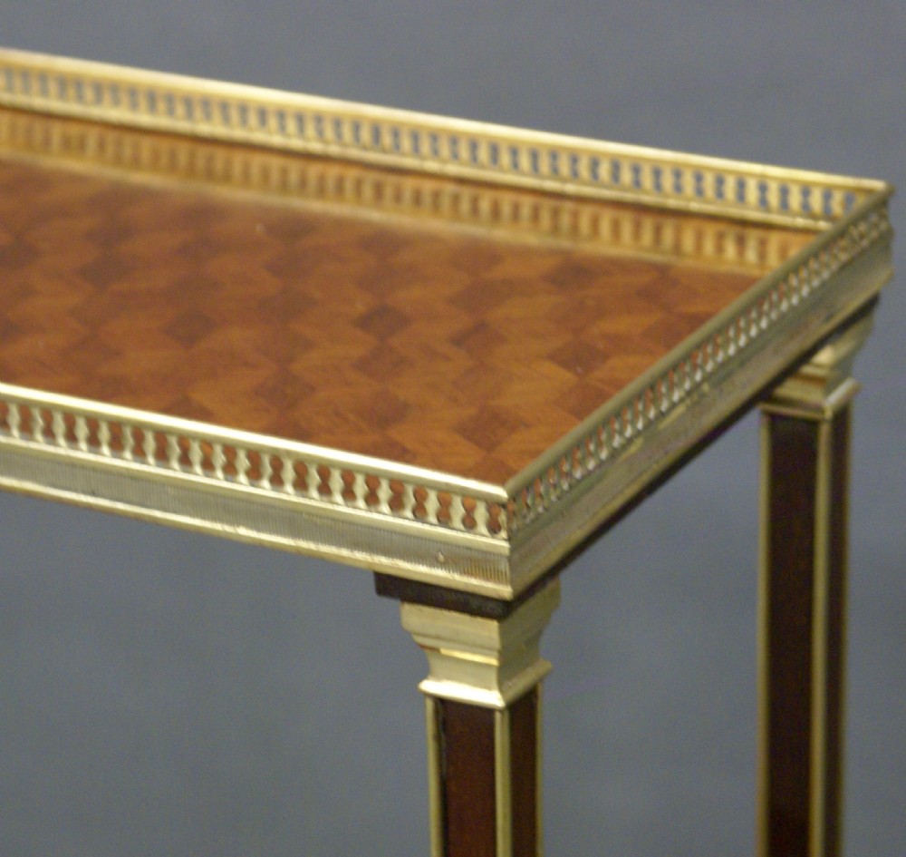French 19th century brass mounted étagère View IV