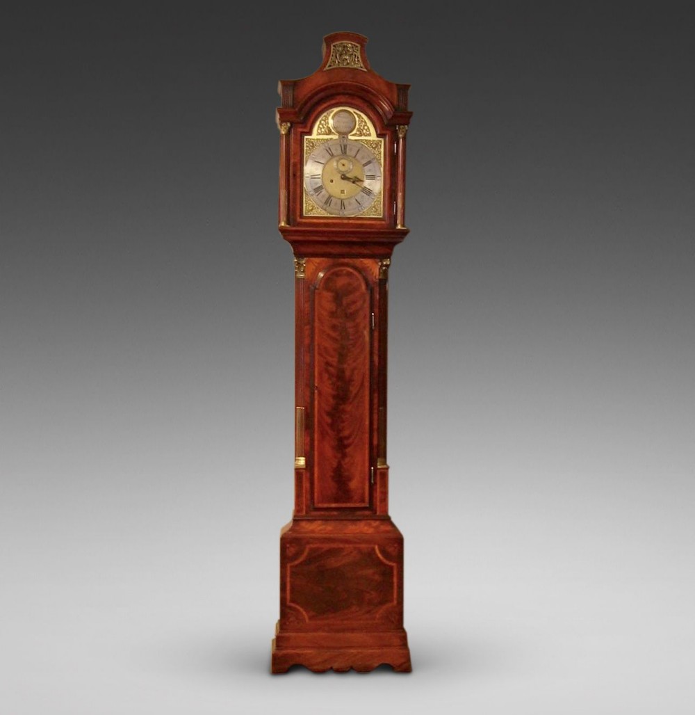 A fine long case clock by Francis Perigal of London