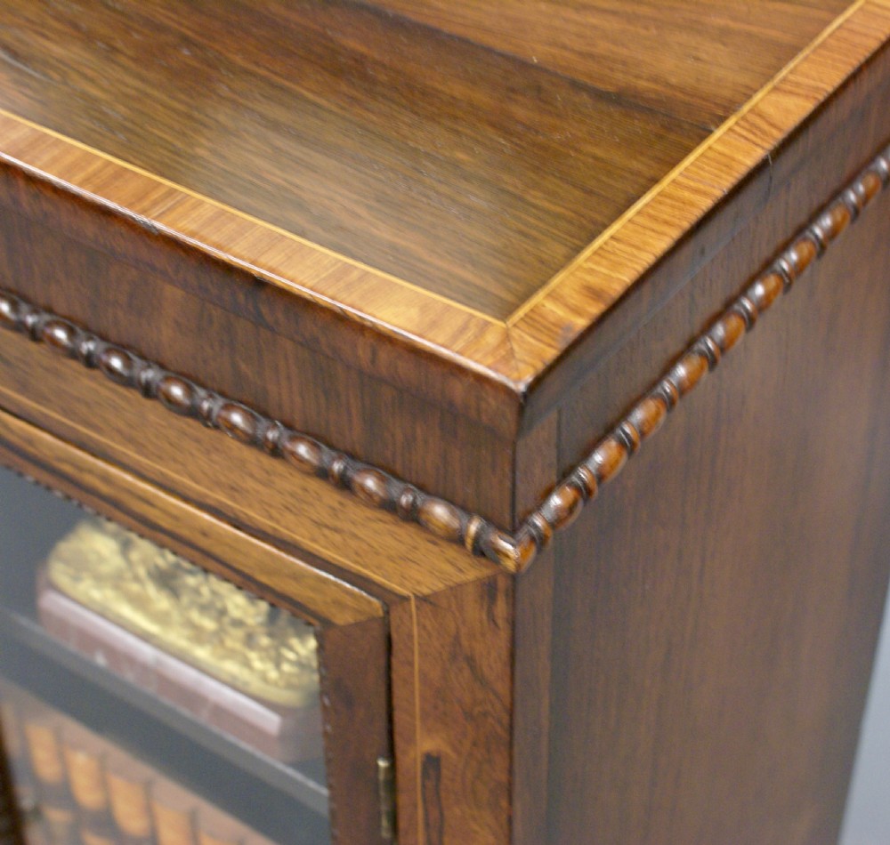 A William IV rosewood side cabinet View III