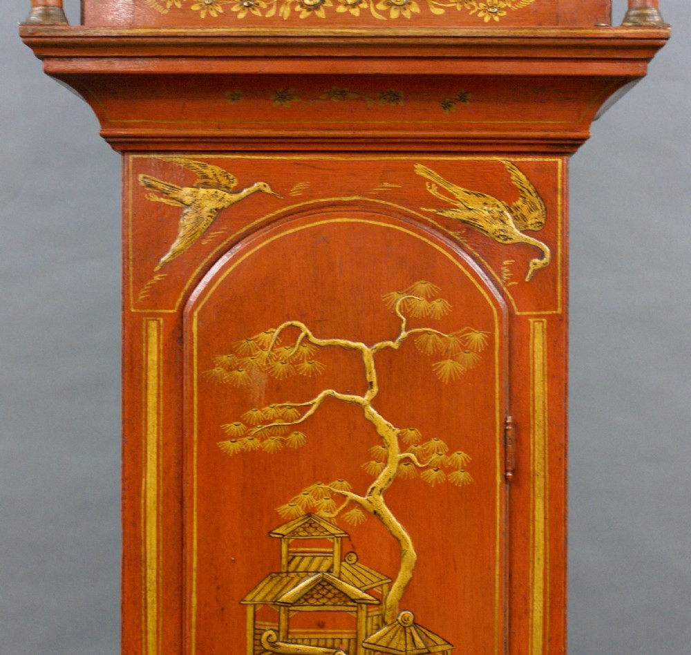 A Chinoiserie long case clock by John Anns View II