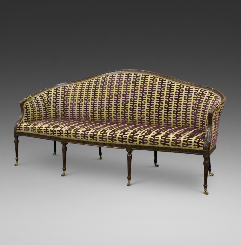 A superb Hepplewhite Revival sofa.