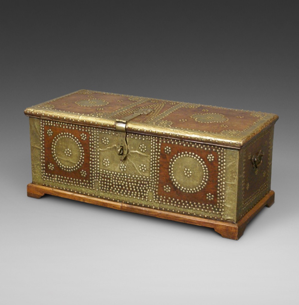 A mid 19th Century Zanzibar trunk