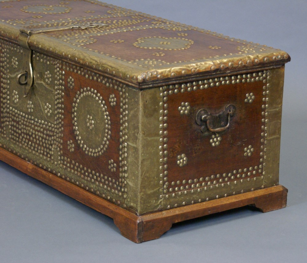 A mid 19th Century Zanzibar trunk View V