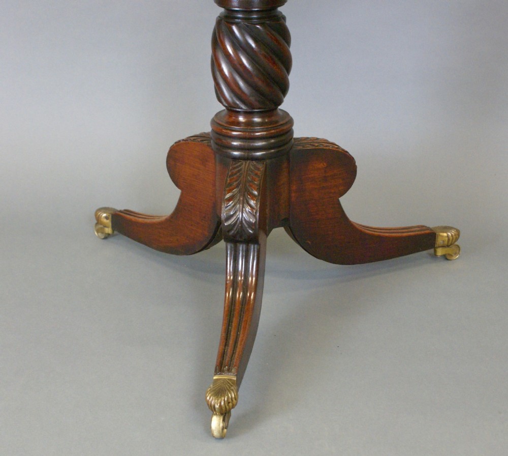 An unusual Regency dumb waiter View VI