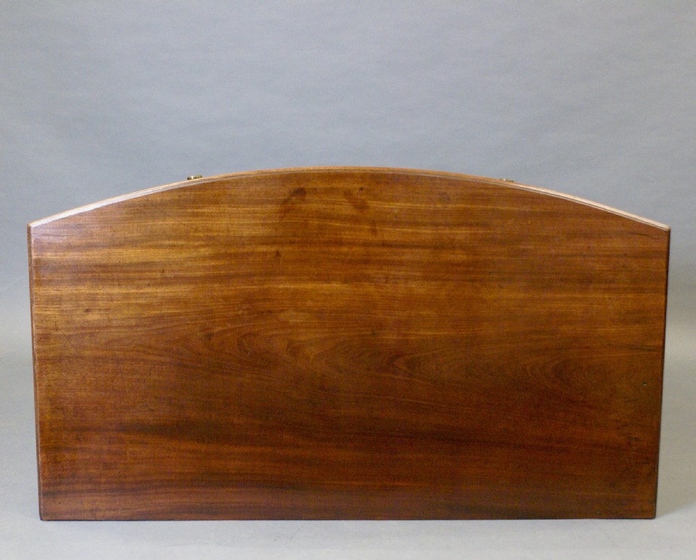 A fine George III bow-fronted chest View III