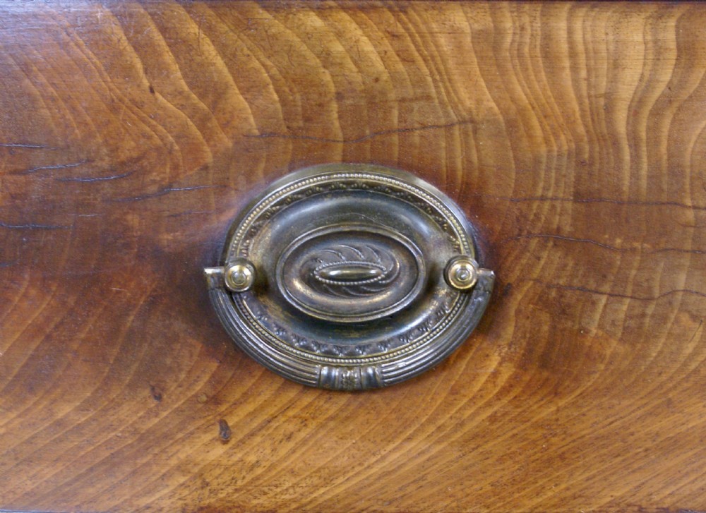 A fine George III bow-fronted chest View V