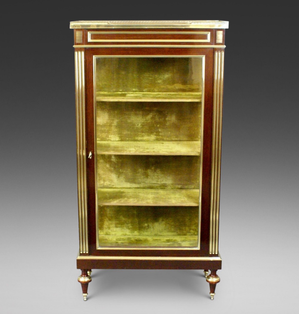 A Napoleon III display cabinet