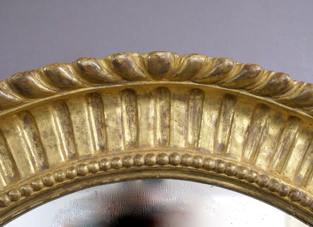 A 19thC French Gilt frame mirror View II