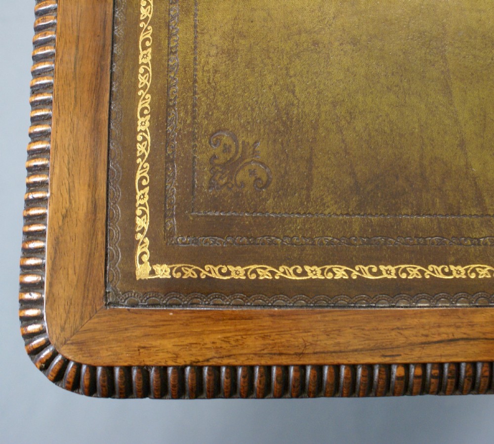 A William IV Rosewood writing table View IV