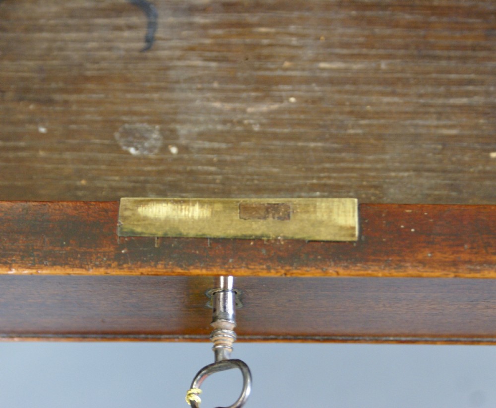 A George III mahogany side table View VI
