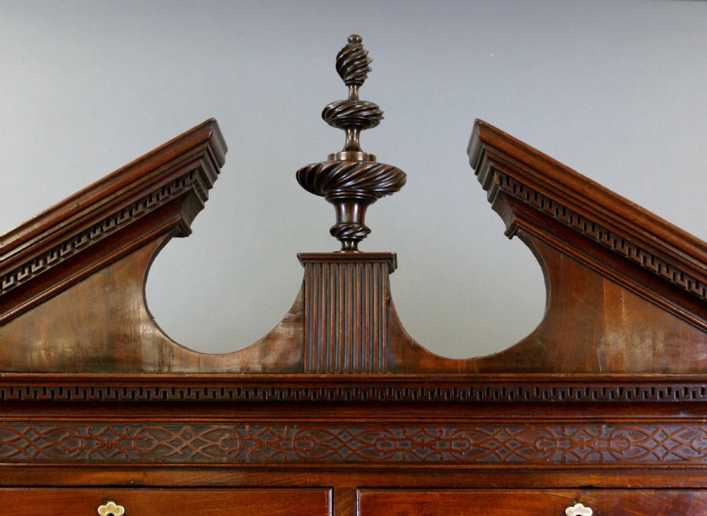 An imposing George II tallboy View II