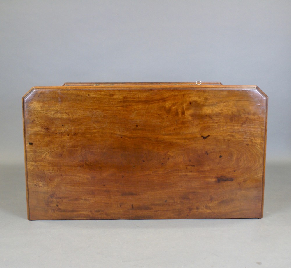 A superior quality George III mahogany chest  View III