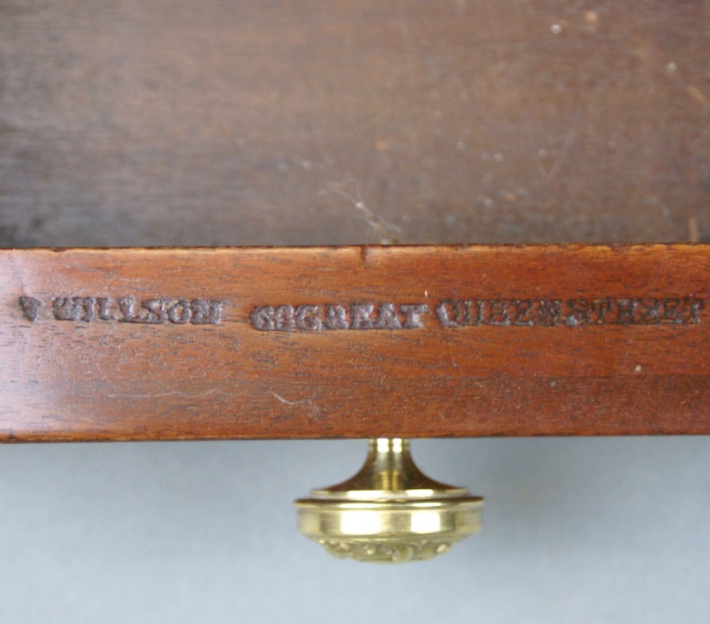 An imposing Regency mahogany library writing table View VIII