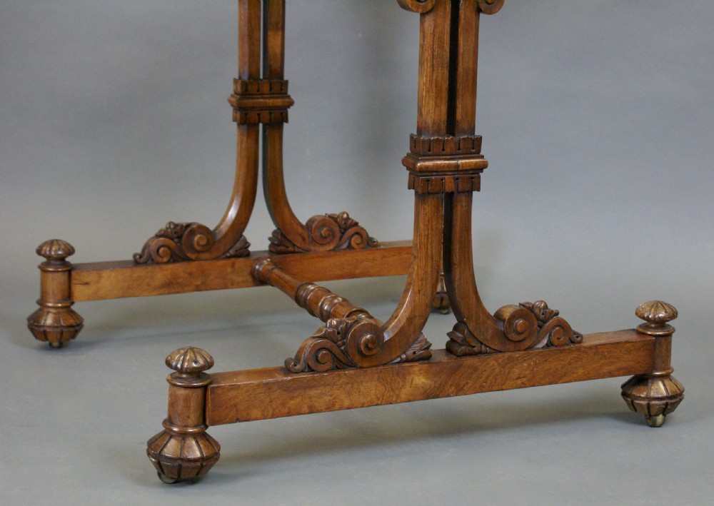  A late Regency period rosewood folio stand View VI