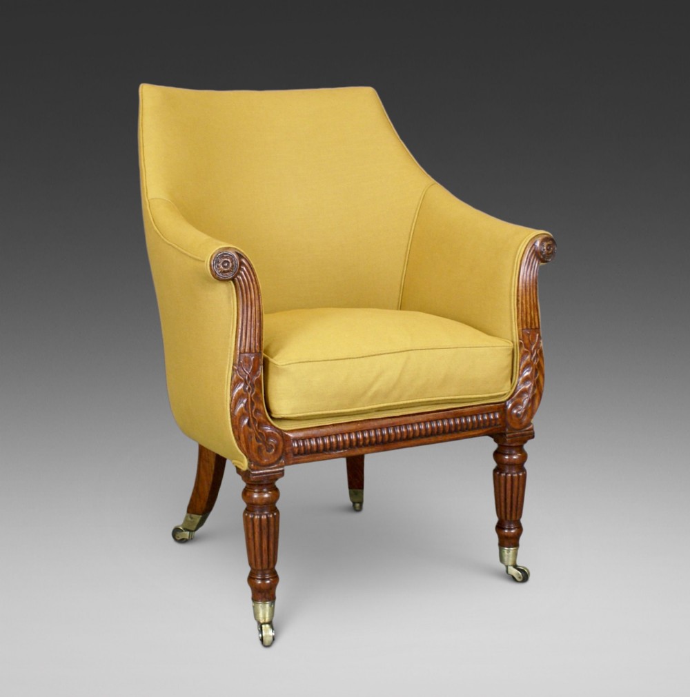 A Fine Regency Rosewood Arm Chair