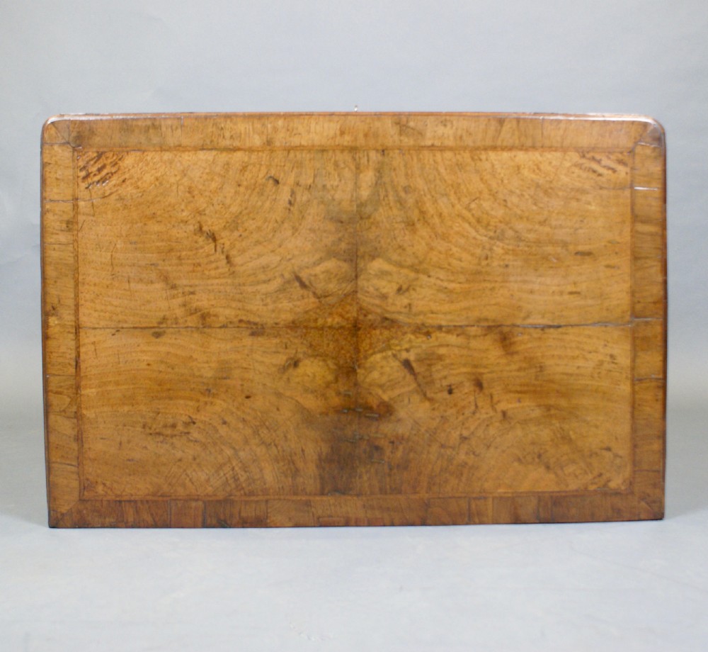 George II Walnut Knee-Hole Desk View IV