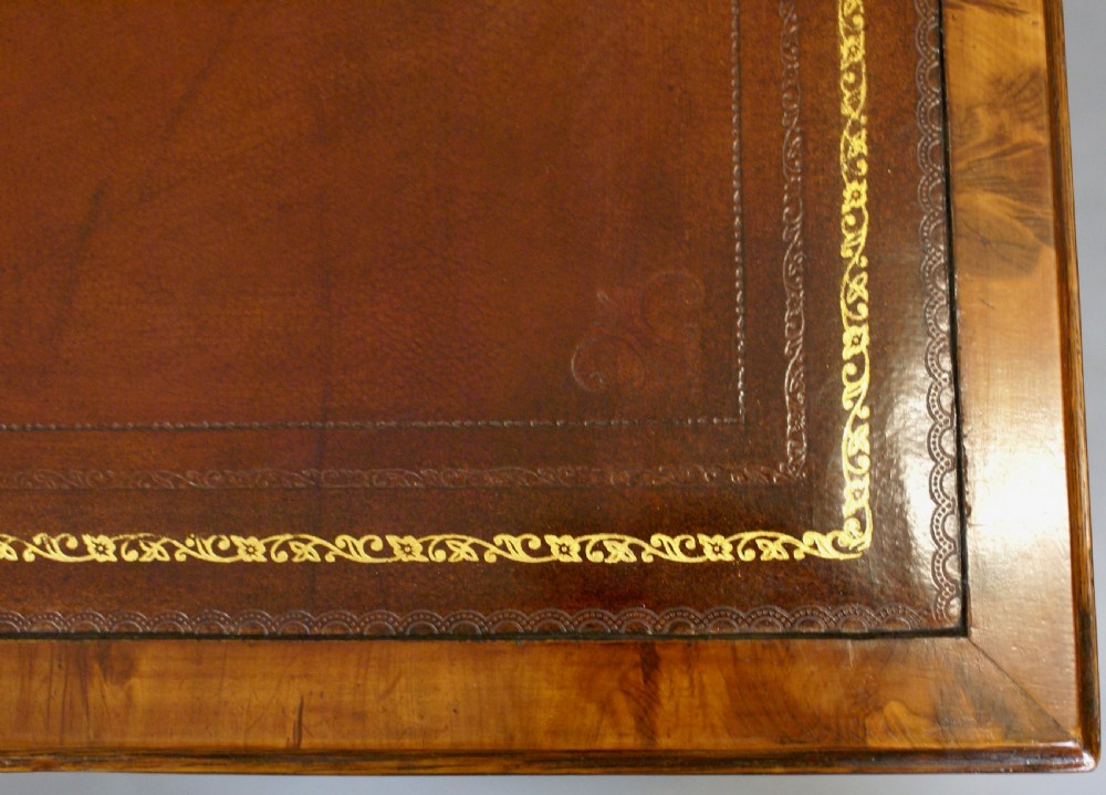 A Late 19Thc Mahogany Partners Desk View III