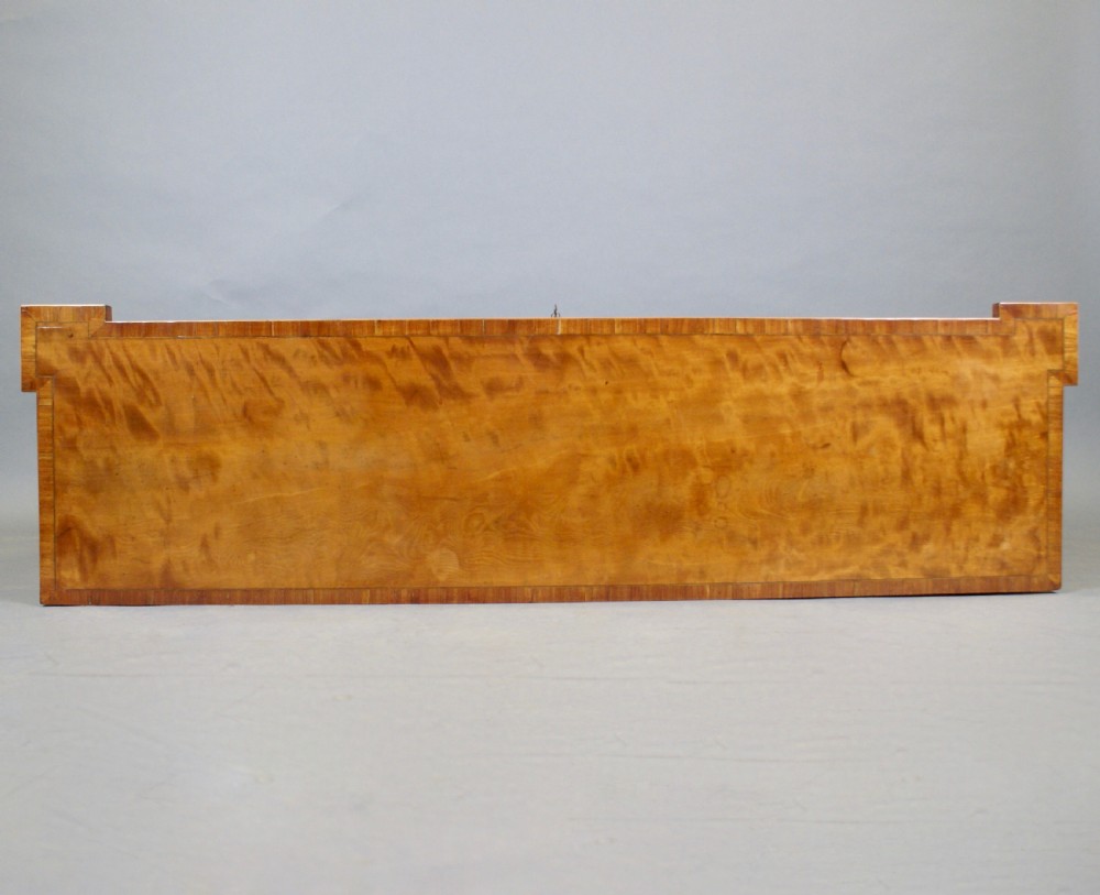 A highly decorative 19thC satinwood side cabinet View VI