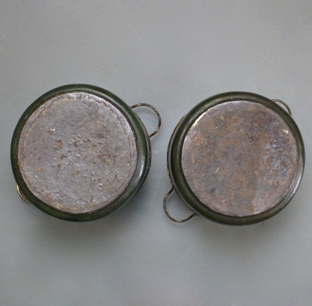 A rare pair of English Regency Tole Ware jardiniere  View VI
