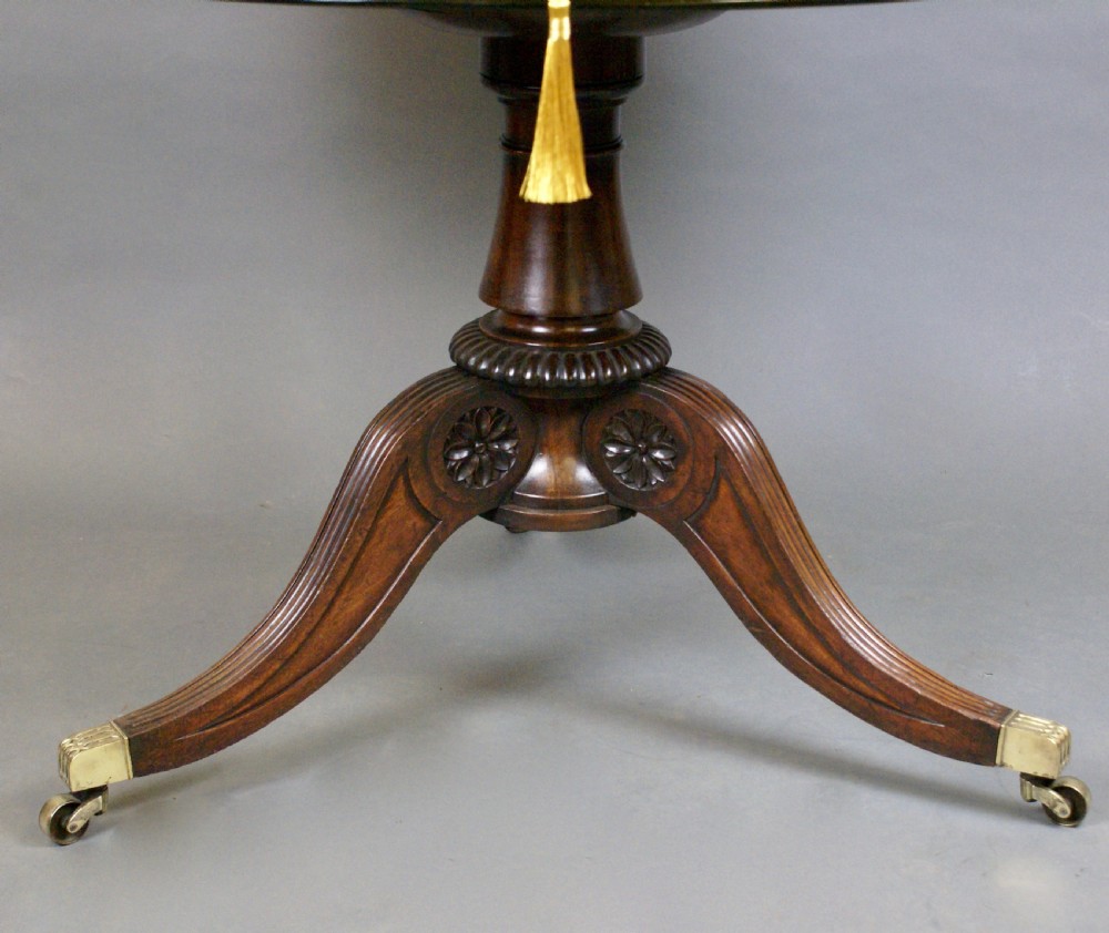 A Highly Unusual Regency Drum Table View V