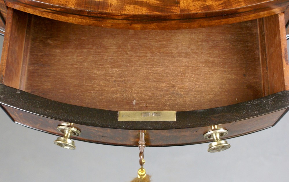 A Highly Unusual Regency Drum Table View VII
