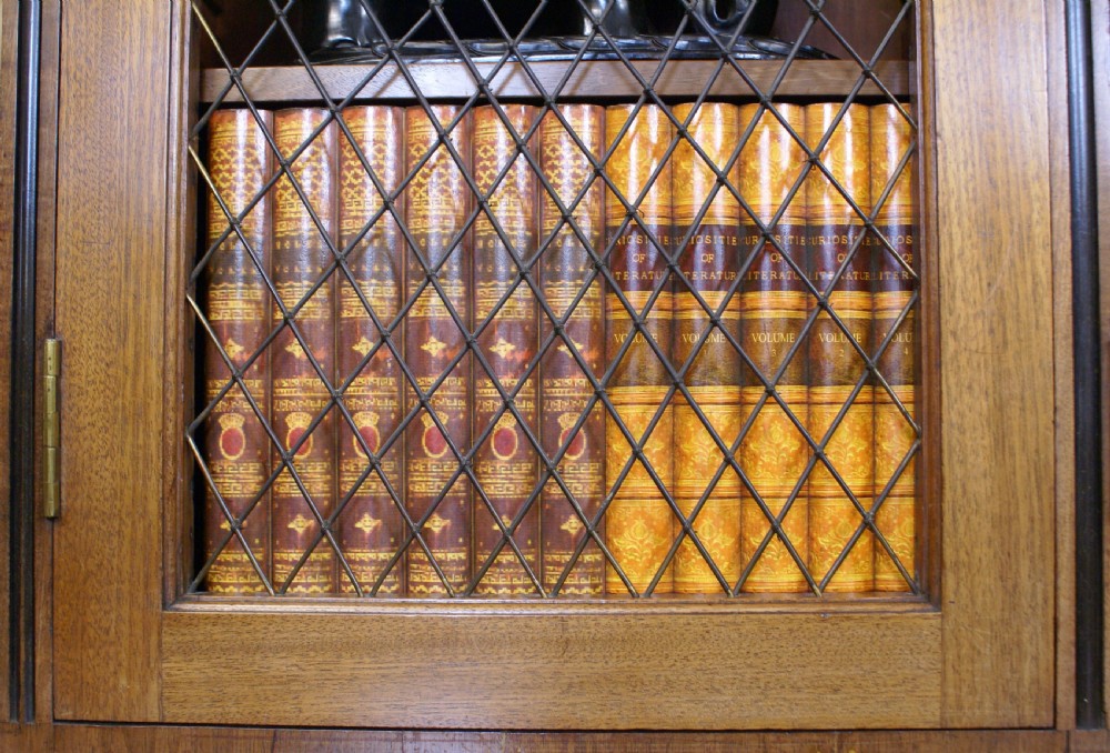 George III Mahogany Library Bookcase View V