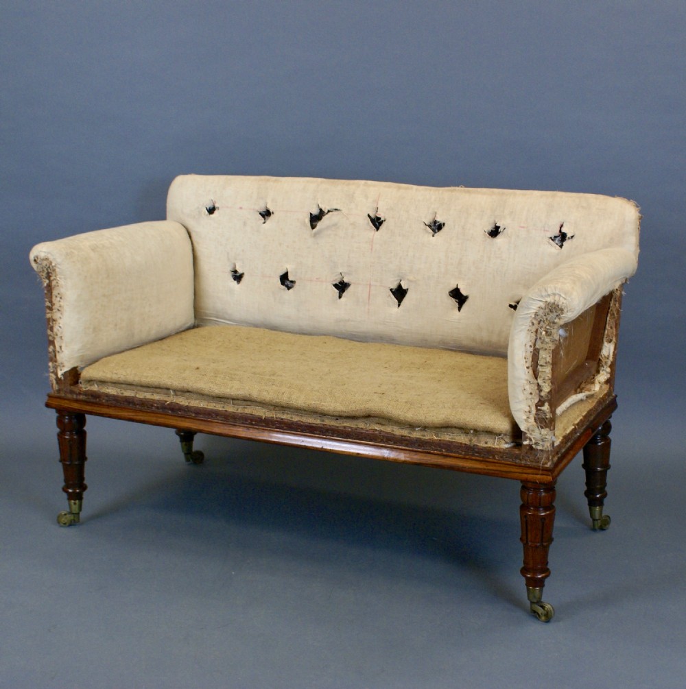A Small William IV Rosewood Sofa View II