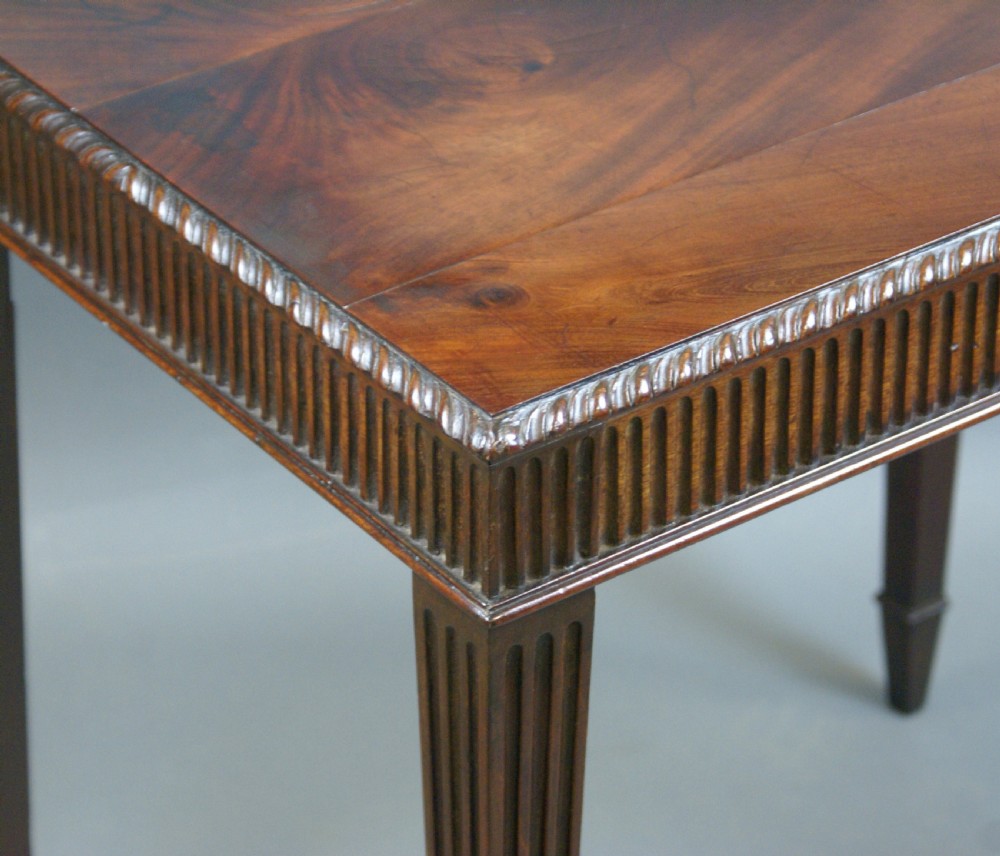 A Hepplewhite Period Mahogany Side Table View II