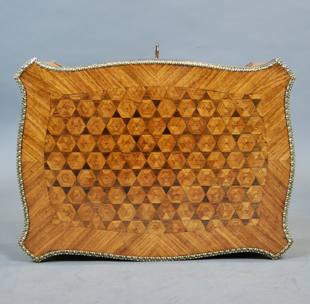 A French Parquetry & Ormolu Table View II