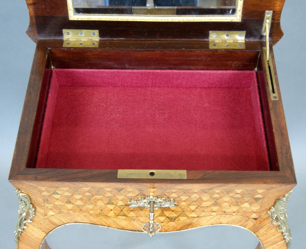 A French Parquetry & Ormolu Table View IV