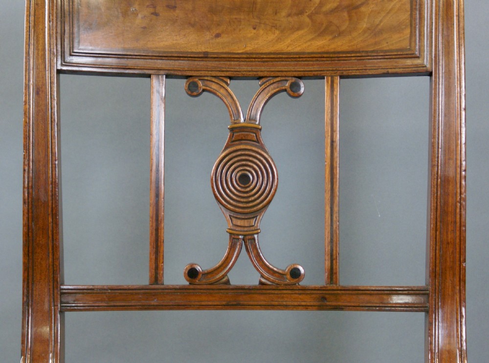 A fine set of 6 Regency dining chairs View VI