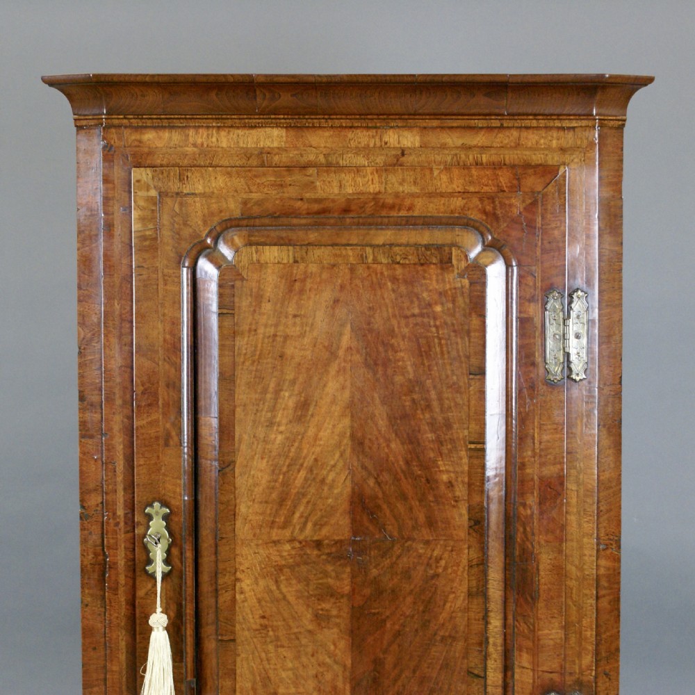 A George II Walnut Corner Cupboard View II