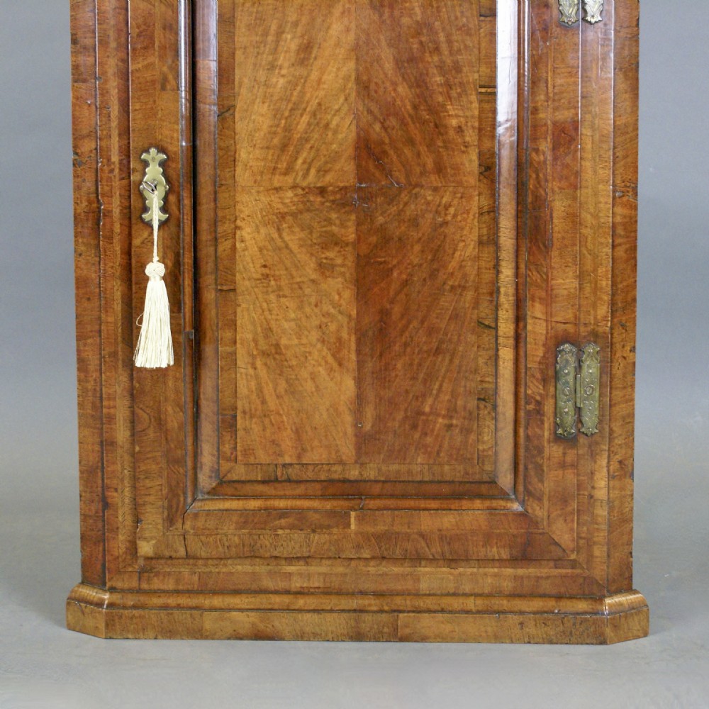 A George II Walnut Corner Cupboard View III