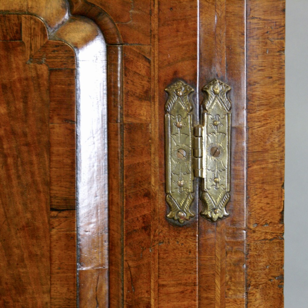 A George II Walnut Corner Cupboard View V