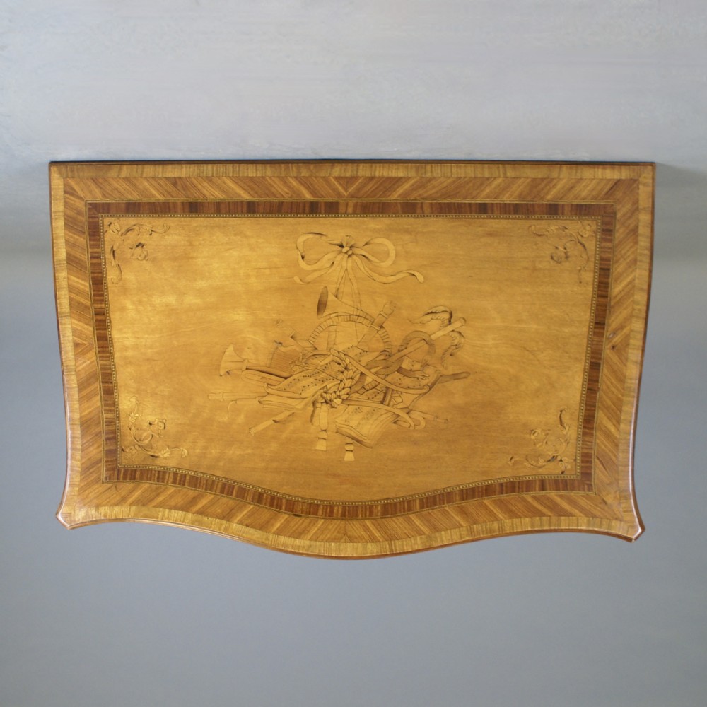 A Fine Late 18Th Century Marquetry Dressing Table View V