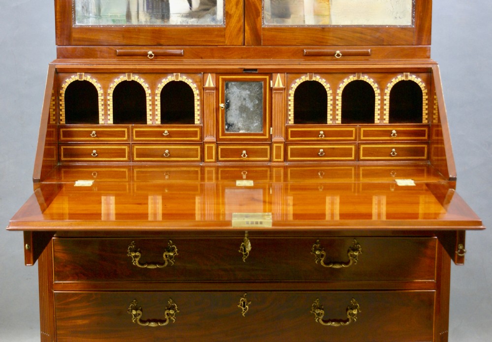 An 18th century bureau bookcase attributed to Vile & Cobb View II