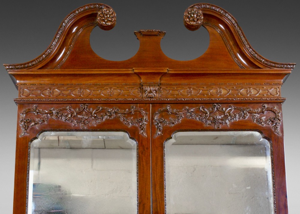 An 18th century bureau bookcase attributed to Vile & Cobb View III