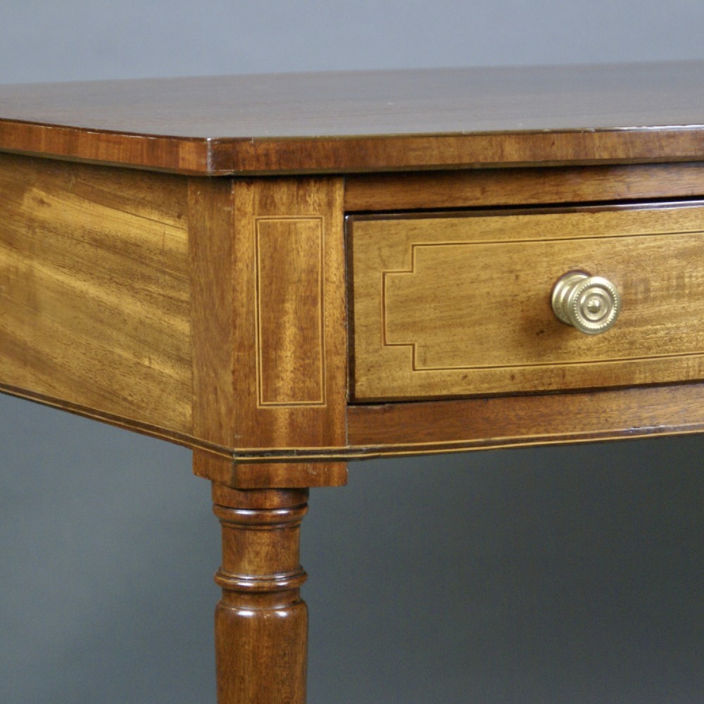 A George III Mahogany Side Table View IV