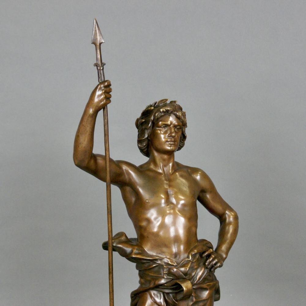 A Late 19thc French Bronze Figure By Henri Ple View III