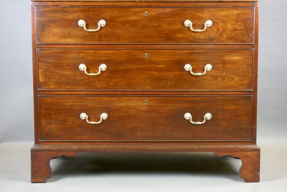 A Diminutive Georgian Mahogany Tallboy View V
