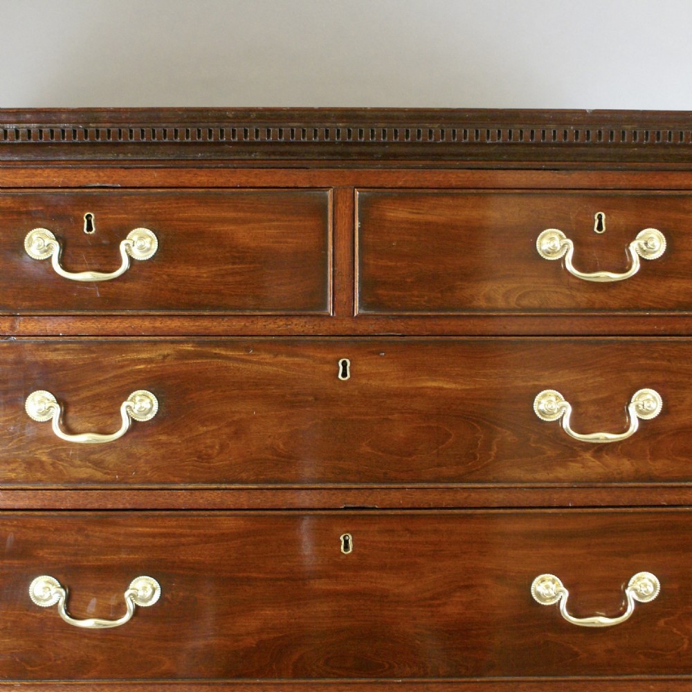 A Diminutive Georgian Mahogany Tallboy View VI