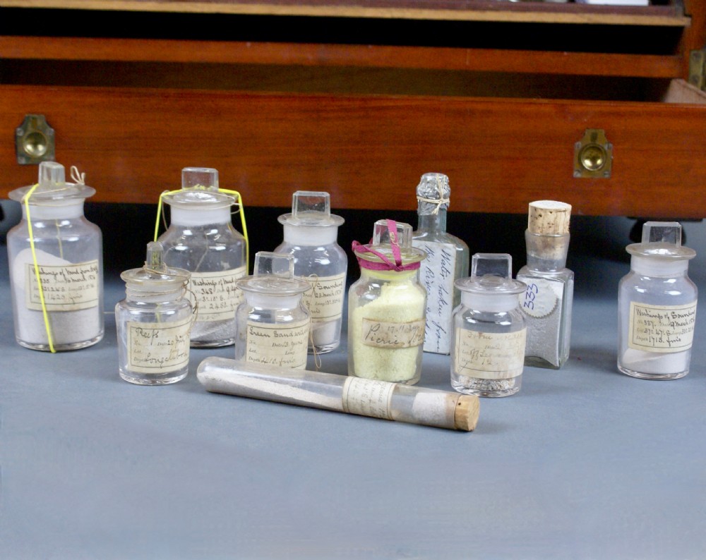 A Victorian Mahogany Microscope Slide Cabinet View IV