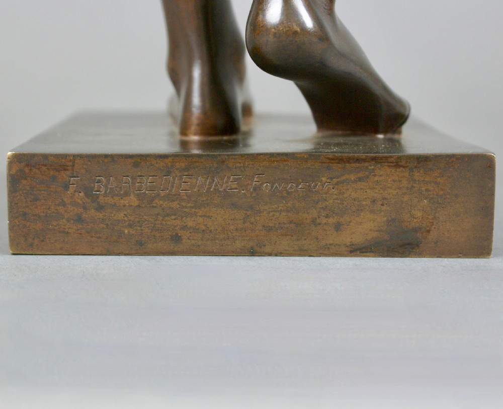 A Bronze Figure By Ferdinand Barbedienne  View V