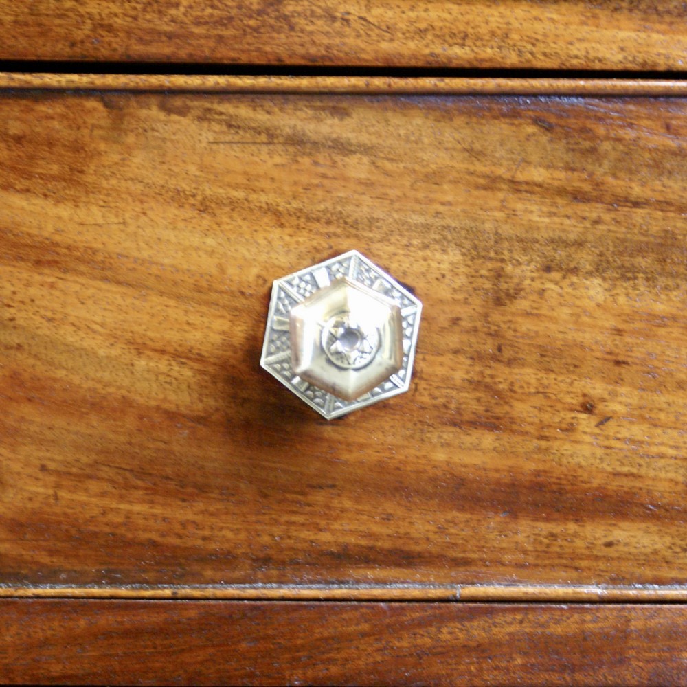 A Fine George III Bow-Fronted Chest View V