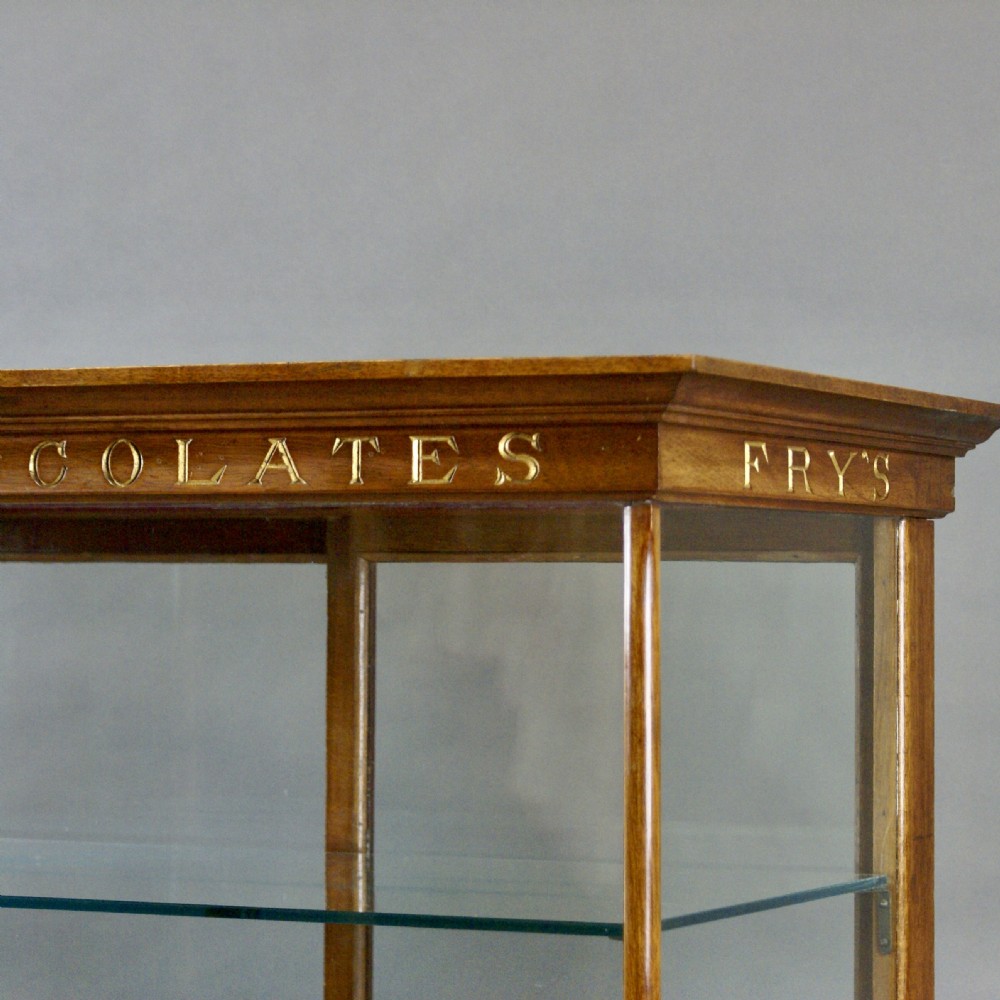 A Shop Display Cabinet For Fry's Chocolate View V